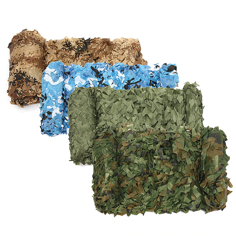 Cheap Goat Tents 2x3m 2x4m 2x5m 2x6m 2x7m Hunting Military Camouflage Nets Woodland Camo Netting Camping Sun Shelter Garden Car Cover Tent Shade Sun Shelter 